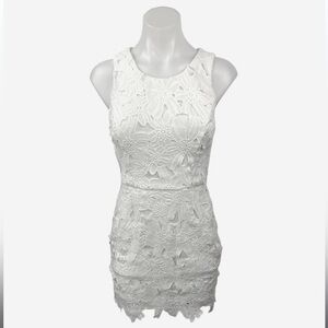 Astr the label white floral dress